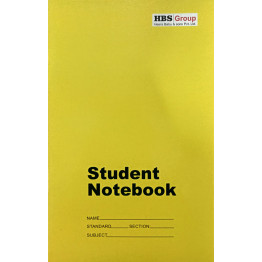 HBS Student Long Notebook -184 Pages